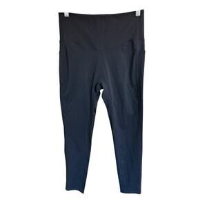 Woobilly Leggings Black Stretch XL Athleisure Athletic Performance activewear